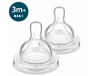 Изображение Philips Avent SCY763/02 3M+ Silicone Teats 2 gab