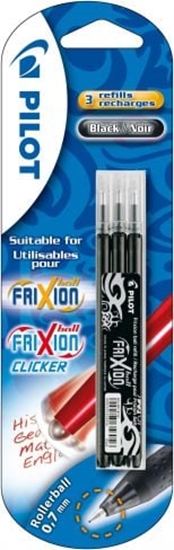 Picture of Pilot WKLAD DO WYMAZYWALNEGO PIORA FRIXION LAZUROWY OPAKOWANIE 3 SZT - BLS FR7 LB
