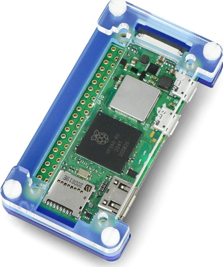 Picture of PiMoroni Pibow Zero 2 W - case for Raspberry Pi Zero 2 W - purple - PiMoroni PIM595}