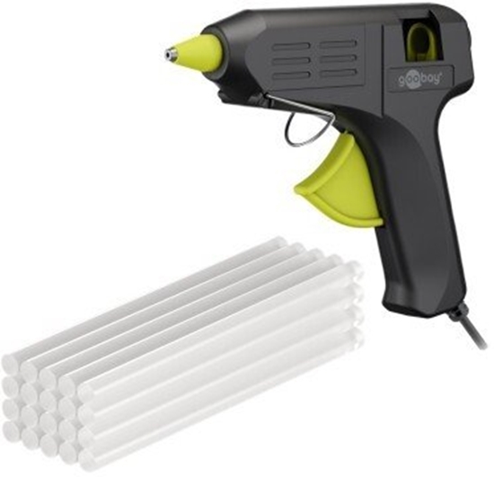 Изображение Pistolet do klejenia na gorco Superior 40 W, w zestawie 20 sztyftów kleju