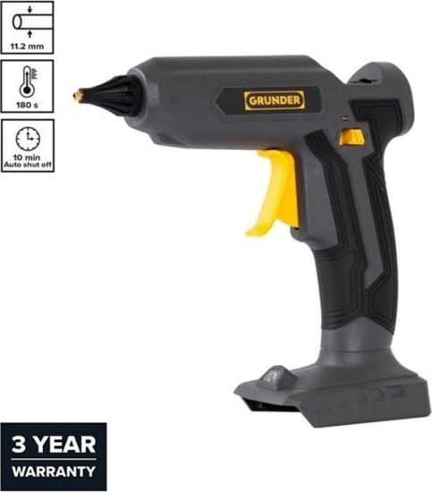 Picture of Pistolet do kleju Grunder CORDLESS GLUE GUN GRUNDER 18 V 11.2 MM
