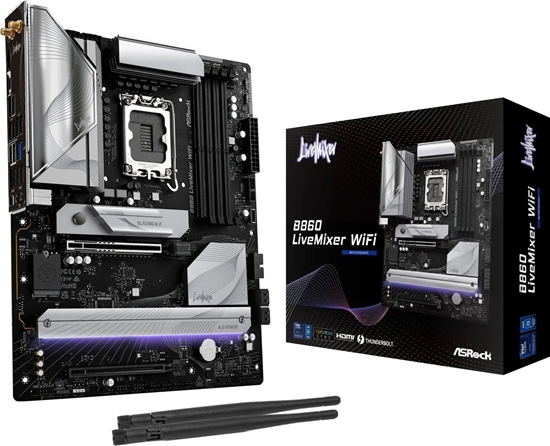 Изображение Pyta gówna ASRock B860 LIVEMIXER WIFI