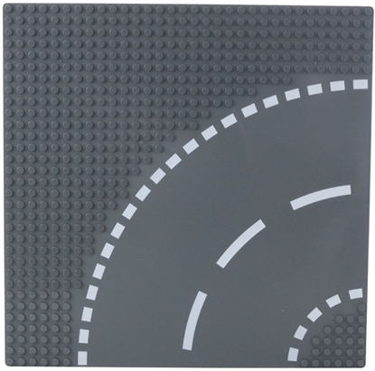 Picture of Pyta Plansza Konstrukcyjna Do Klocków Droga Zakrt 26x26 cm