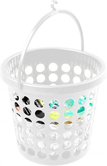 Picture of Plast Team Koszyk Z Klamerkami 24szt Biay 6005 Plast Team