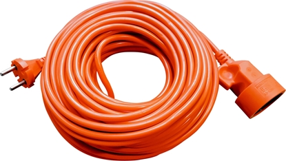 Attēls no Plastrol przeduacz ogrodowy 20m 2x1mm2 10A 2500W (W-98939)