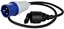 Attēls no PLATINET EV CEE PLUG AND ANGLE CEE SOCKET WITH SCHUKO EXTENSION CORD 1.5M [46282]