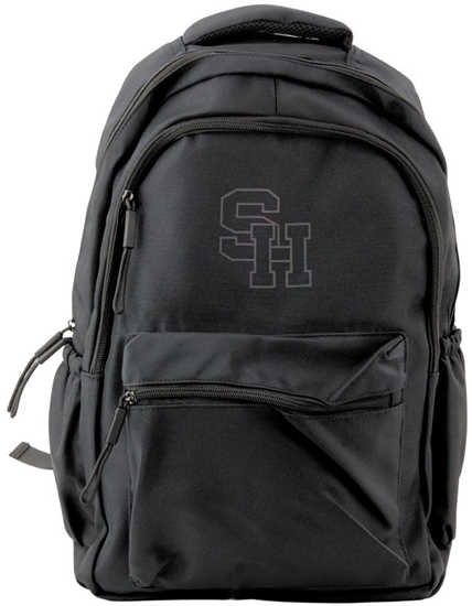 Picture of Plecak Szkolny Miejski Przegroda rodkowa SH Czarny 38cm 20L