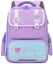 Picture of Plecak Szkolny Z Naszywkami  Pas Piersiowy Fioletowy 16L