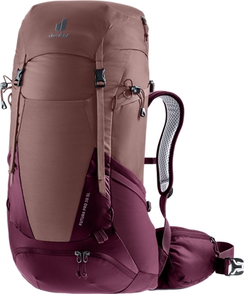 Attēls no Plecak turystyczny Deuter Trail Pro SL 34 l Bordowy