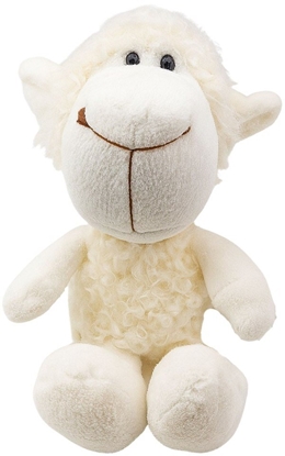 Picture of Pluszowa Maskotka Przytulanka Owieczka Z Przyssawk Biaa 23 x 12 cm