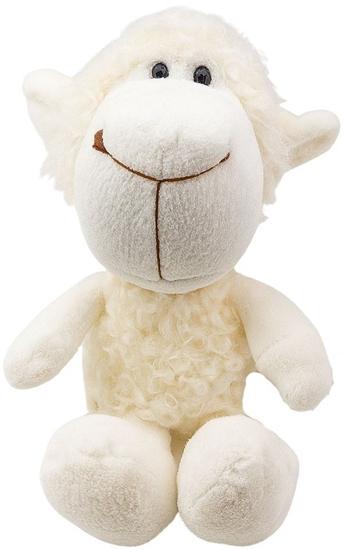 Picture of Pluszowa Maskotka Przytulanka Owieczka Z Przyssawk Biaa 23 x 12 cm