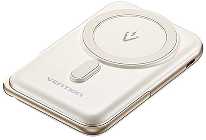 Picture of POWER BANK WRL 10000MAH 20W/MAGNETIC WHITE FHNW0 VENTION
