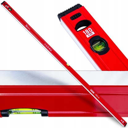 Attēls no Poziomnica aluminiowa 1800mm STRONG LINE (50)