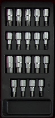 Attēls no Pro-Line Wkadka narzdziowa z wyposaeniem 19szt. (58787)