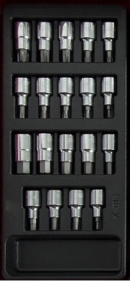 Picture of Pro-Line Wkadka narzdziowa z wyposaeniem 19szt. (58787)