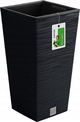 Attēls no Prosperplast Doniczka na kwiaty Donica Furu DFSH300 Antracytowa