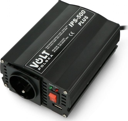 Picture of Przetwornica Volt IPS-500 PLUS 12V/230V 250/500W (IPS50012P)
