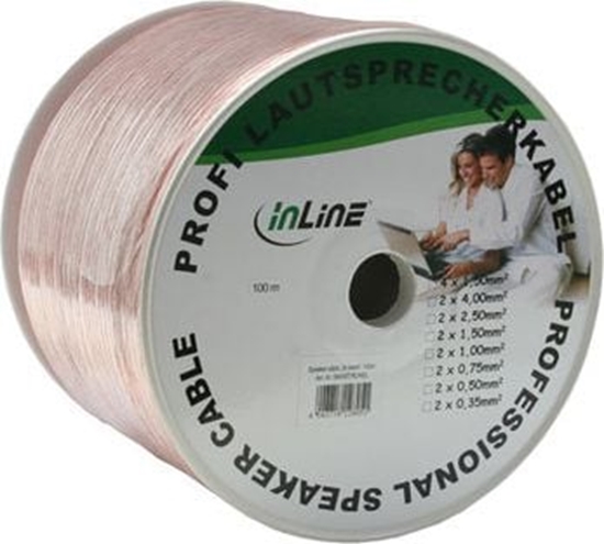 Picture of Przewód InLine Gonikowy, 50, Przezroczysty (98350T)