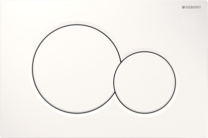 Picture of Przycisk spukujcy Geberit Sigma 01 do WC biay (115.770.11.5)