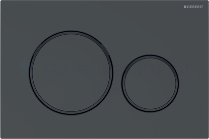 Picture of Przycisk spukujcy Geberit Sigma 20 do WC czarny poysk (115882DW1)