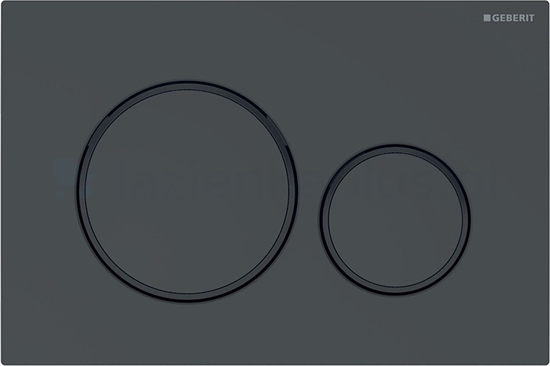 Picture of Przycisk spukujcy Geberit Sigma 20 do WC czarny poysk (115882DW1)