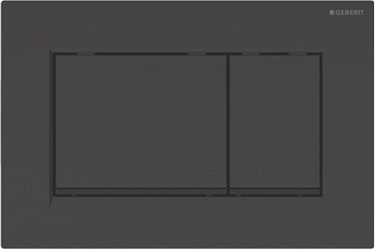 Attēls no Przycisk spukujcy Geberit Sigma 30 do WC czarny poysk (115.883.DW.1)