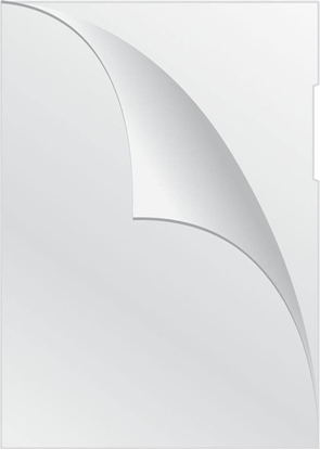 Attēls no Q-Connect Obwoluta typu L, PP, A4, krystal, 160mikr., 100szt., transparentna (5706002148447)