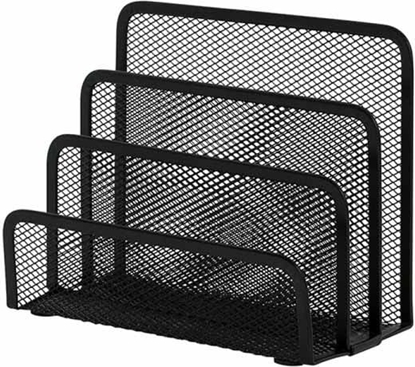 Picture of Q-Connect SORTER DO KORESPONDENCJI Q-CONNECT OFFICE SET, METALOWY, 3 PRZEGRODY, CZARNY KF00876