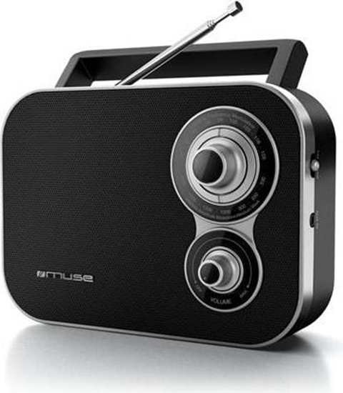 Picture of Radio Muse Muse M-051R Black, 2-band portable radio,