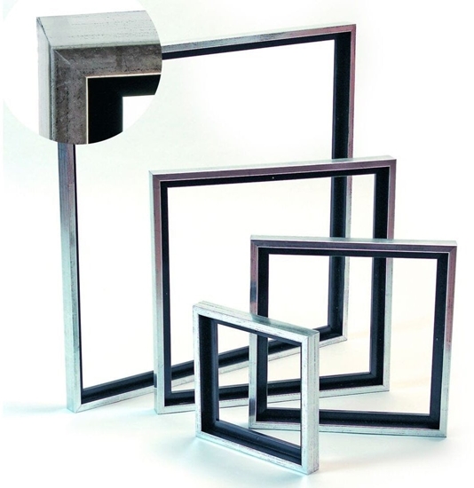 Picture of Ramka SmartMax Svæveramme træ antik-silverlook 30x90