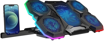 Attēls no Rampage AD-RC14 X-RANGER Podstawka chodzca pod laptop 9-17" RGB regulowana