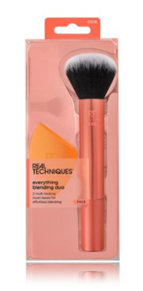 Изображение Real Techniques Everything Blending Duo Makeup Tools Set (Brush + Sponge)