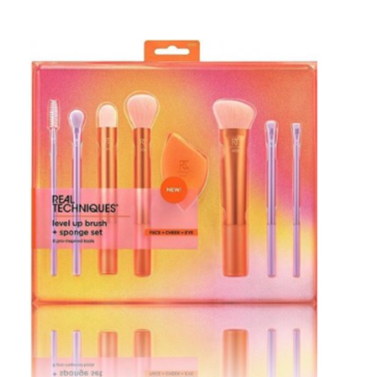 Picture of Real Techniques Level Up Brush + Sponge Kit Makeup Application Set