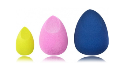 Attēls no Real Techniques Prism Glo Sponge Set Perfect Blend Trio Makeup Sponge Set