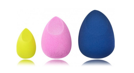 Picture of Real Techniques Prism Glo Sponge Set Perfect Blend Trio Makeup Sponge Set