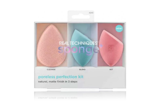 Изображение Real Techniques Sponge+ Poreless Makeup Sponges Set
