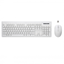 Изображение Rebeltec wireless set: keyboard + mouse white WHIT