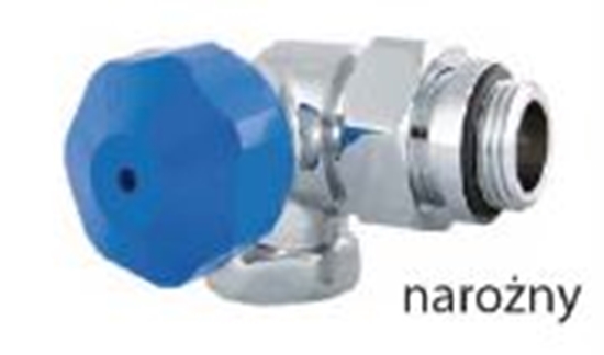 Изображение Red Zawór termostatyczny 1/2" x 3/4" narony biay prawy (90381582521)