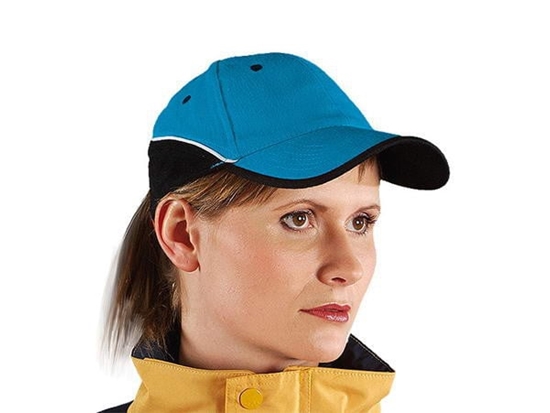Picture of Reis Czapka ochronna z daszkiem CZTOP drelichowa niebieska