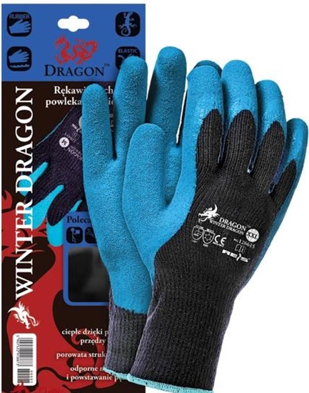 Picture of Reis Rkawice akrylowe powlekane gum ocieplane 11" - RWD