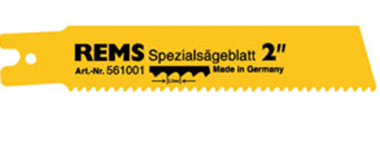 Изображение Rems Brzeszczot specjalny 140mm do rur stalowych zb 2,5mm (561001)