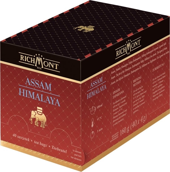 Изображение Richmont Herbata czarna Assam Himalaya 40 saszetek