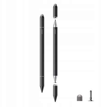 Attēls no Rysik Joyroom Rysik JR-BP561 3w1 magnetyczny pojemnociowy stylus - czarny