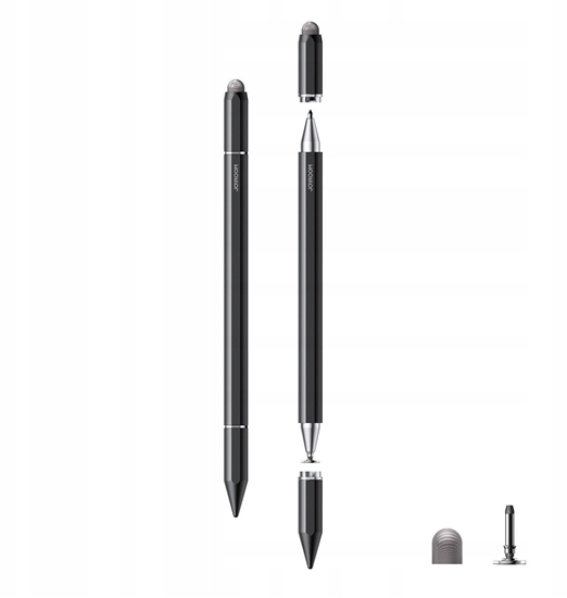 Picture of Rysik Joyroom Rysik JR-BP561 3w1 magnetyczny pojemnociowy stylus - czarny