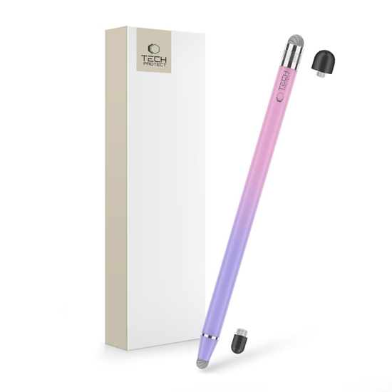 Изображение Rysik Tech-Protect TECH-PROTECT USP100 4-TIP TOUCH STYLUS PEN VIOLET/PINK