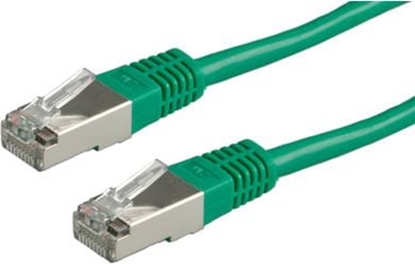 Изображение Roline S/FTP (PiMF) Patch Cord, Cat.6 (Class E), green, 20 m