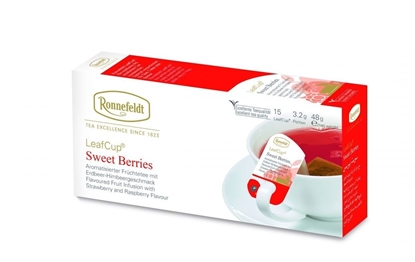 Attēls no Ronnefeldt Owocowa herbata Leaf Cup Sweet Berries 15 saszetek