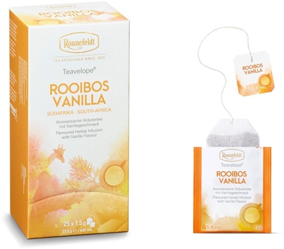 Picture of Ronnefeldt Zioowa herbata Teavelope Rooibos Vanilla 25 saszetek