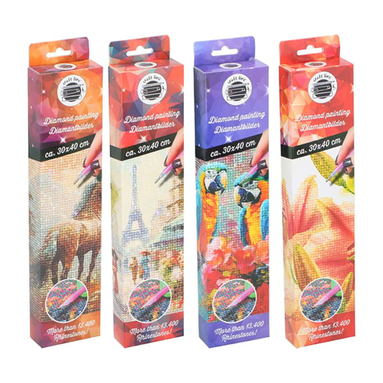 Picture of Rotaļlieta Radošais kompl.ar dimantiem, 4veidi