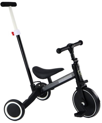 Attēls no Rower Trójkoowy PRO50 Rowerek Z Rczk Do Prowadzenia Czarny